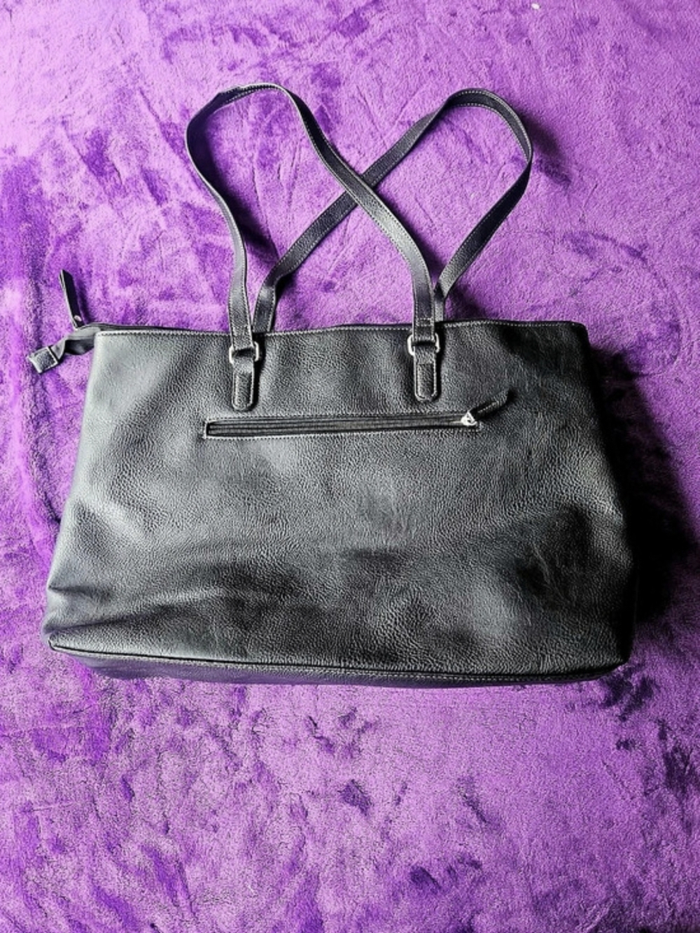 Roots Black Tote
